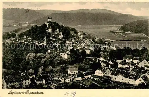 AK / Ansichtskarte  Pappenheim_Mittelfranken Panorama Pappenheim Mittelfranken