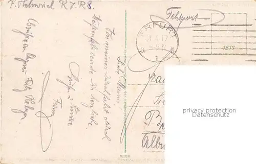 AK / Ansichtskarte  Weissenfels_Saale Panorama Feldpost Weissenfels_Saale