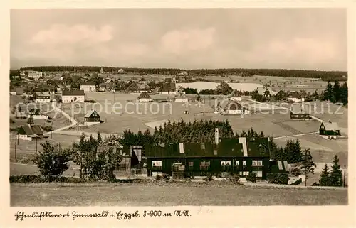 AK / Ansichtskarte  Zinnwald-Georgenfeld Panorama Zinnwald-Georgenfeld