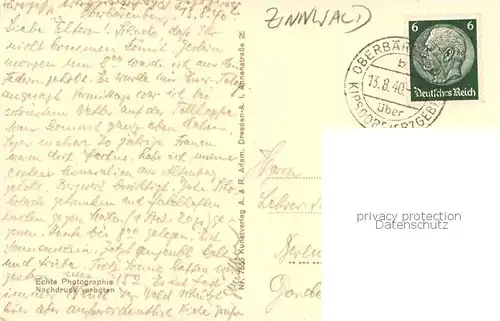 AK / Ansichtskarte  Zinnwald-Georgenfeld Panorama Zinnwald-Georgenfeld