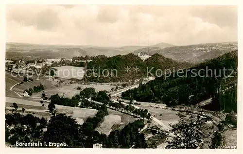 AK / Ansichtskarte 73807228 Baerenstein_Altenberg Panorama Baerenstein_Altenberg