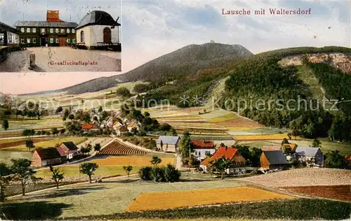 AK / Ansichtskarte 73807249 Lausche_Jonsdorf mit Waltersdorf Gesellschaftsplatz Lausche Jonsdorf