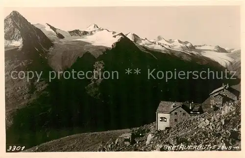 AK / Ansichtskarte  Breslauerhuette_2840m_Tirol_AT Panorama 