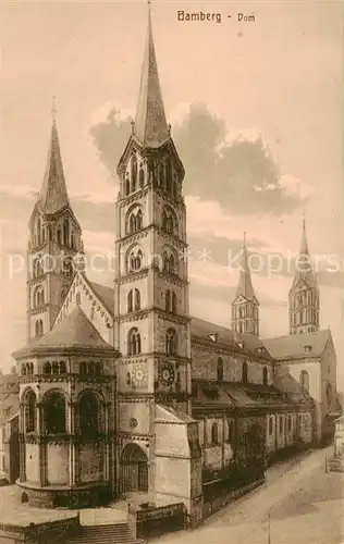 AK / Ansichtskarte  Bamberg Dom Bamberg