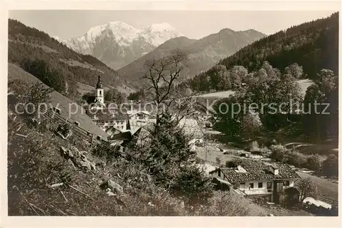 AK / Ansichtskarte  Ramsau__Berchtesgaden mit dem Hohen Goell 