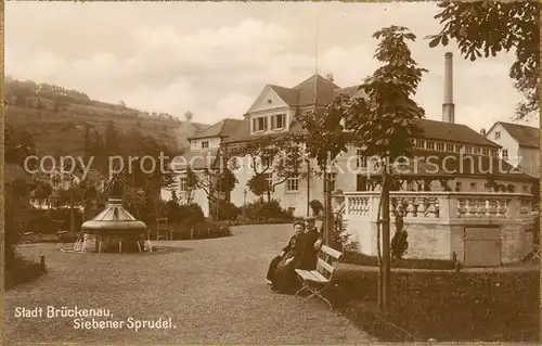 AK / Ansichtskarte  Brueckenau_Bad Siebener Sprudel Brueckenau_Bad