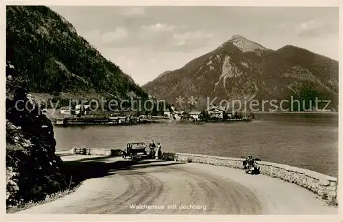 AK / Ansichtskarte  Walchensee mit Jochberg Walchensee