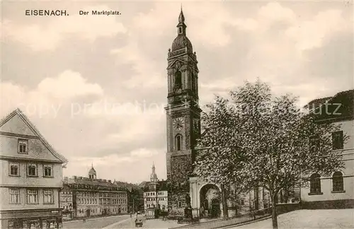 AK / Ansichtskarte  Eisenach Marktplatz 