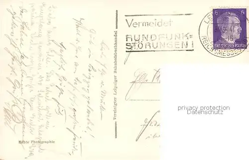 AK / Ansichtskarte  Leipzig Mendebrunnen und Europahaus Leipzig