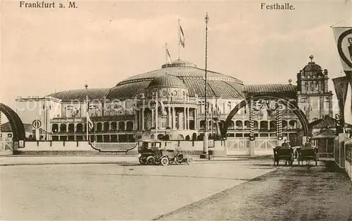 AK / Ansichtskarte  Frankfurt_Main Festhalle Frankfurt Main