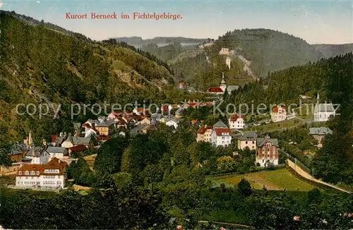 AK / Ansichtskarte 73807394 Bad_Berneck Panorama Kurort im Fichtelgebirge Feldpost Bad_Berneck