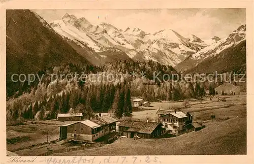 AK / Ansichtskarte  Schwand_Oberstdorf Panorama Alpen Schwand_Oberstdorf