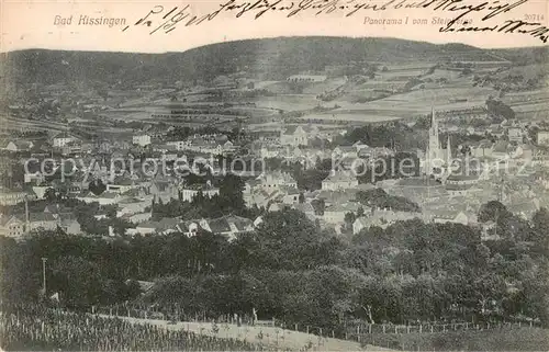 AK / Ansichtskarte  Bad_Kissingen Panorama Blick vom Steinberge Bad_Kissingen