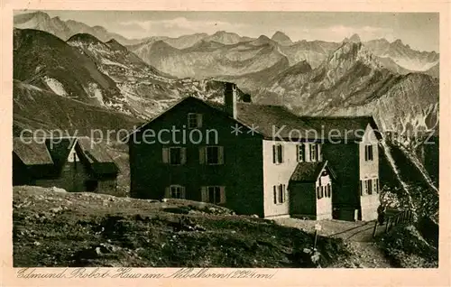 AK / Ansichtskarte  Oberstdorf Edmund Probst Haus am Nebelhorn Allgaeuer Alpen Oberstdorf