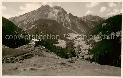 AK / Ansichtskarte 73807440 Mayrhofen_Zillertal_AT Steinerkoglhaus mit Gruenberg 