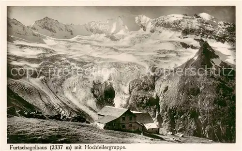 AK / Ansichtskarte  Furtschagelhaus_2337m_Hochfeilergruppe_Tirol_AT Berghaus Gletscher Alpen 