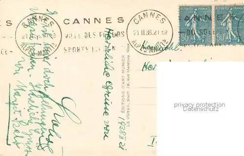 AK / Ansichtskarte Cannes_06 Vue generale 