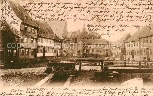 AK / Ansichtskarte  Goslar Am Liebfrauenberg Goslar