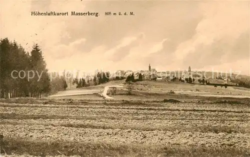 AK / Ansichtskarte  Masserberg Panorama Masserberg