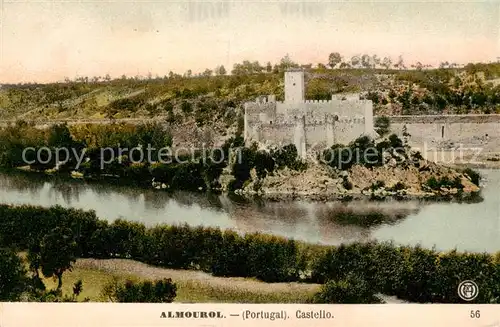 AK / Ansichtskarte 73807525 Almourol_PT Castello 