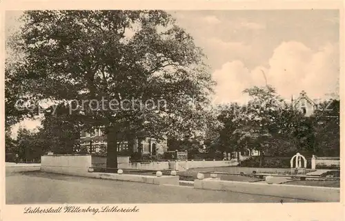 AK / Ansichtskarte  Wittenberg__Lutherstadt Luthereiche 