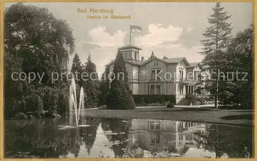 AK / Ansichtskarte  Bad_Harzburg Kasino im Stadtpark Bad_Harzburg