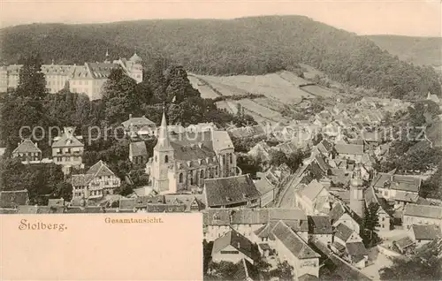 AK / Ansichtskarte  Stolberg_Harz Panorama Stolberg Harz