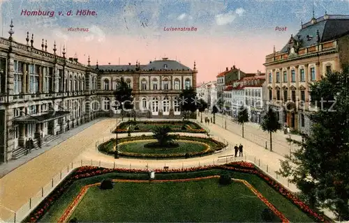 AK / Ansichtskarte  Homburg__Bad Kurhaus Luisenstrasse Post 