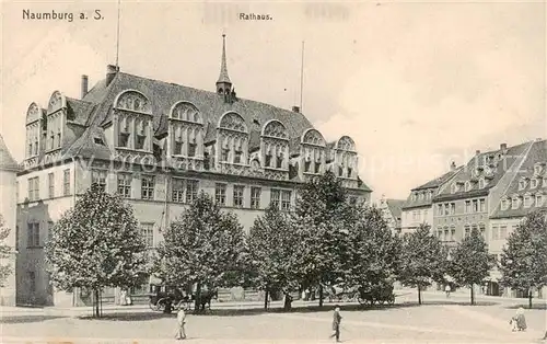 AK / Ansichtskarte  Naumburg__Saale Rathaus 