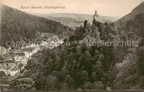 AK / Ansichtskarte  Bad_Berneck Panorama Kurort im Fichtelgebirge Bad_Berneck