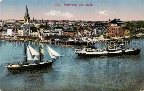 AK / Ansichtskarte  Kiel Panorama der Stadt Kiel