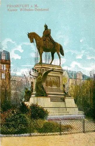 AK / Ansichtskarte  Frankfurt_Main Kaiser Wilhelm Denkmal Frankfurt Main