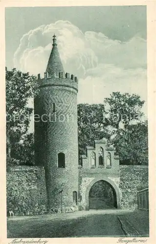 AK / Ansichtskarte  Neubrandenburg Fangelturm Neubrandenburg