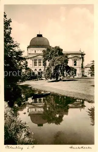 AK / Ansichtskarte  Oldenburg_Niedersachsen Staatstheater Oldenburg Niedersachsen