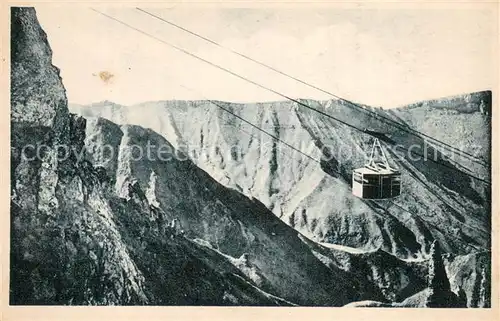 AK / Ansichtskarte 73807774 Seilbahn_Cable-Car_Telepherique Le Mont Dore Sancy 