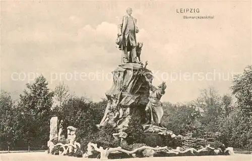 AK / Ansichtskarte  Leipzig Bismarckdenkmal Leipzig