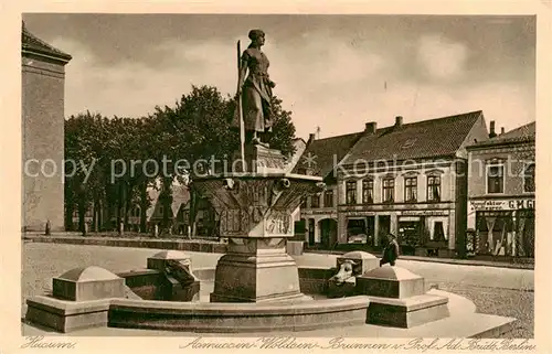 AK / Ansichtskarte  Husum__Nordfriesland Asmussen Woldsen Brunnen 