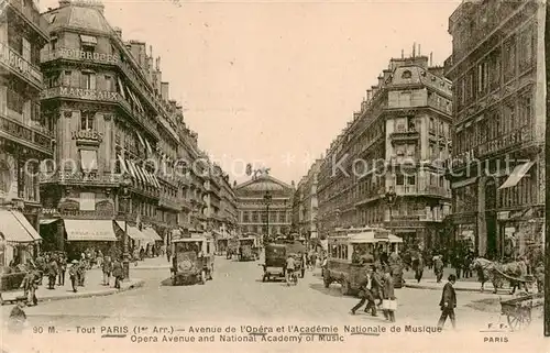 AK / Ansichtskarte Paris_75 Avenue de l Opera Academie Nationale de Musique 
