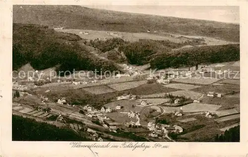 AK / Ansichtskarte  Warmensteinach Panorama Fichtelgebirge Warmensteinach