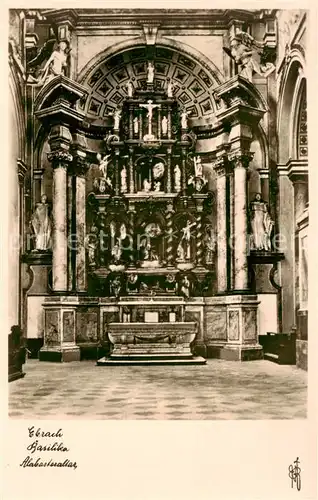 AK / Ansichtskarte  Ebrach_Oberfranken Basilika Alabasteraltar Ebrach Oberfranken