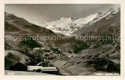 AK / Ansichtskarte 73807915 Ober-Gurgl_Soelden_oetztal_Tirol_AT Panorama oetztaler Alpen 