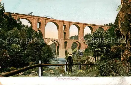 AK / Ansichtskarte  Elstertalbruecke_Plauen_Vogtland Viadukt 