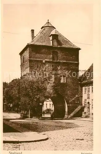 AK / Ansichtskarte  Stralsund Kaisertor 