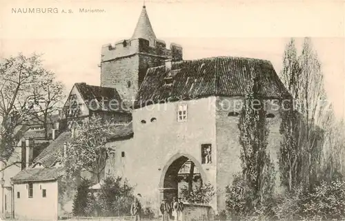 AK / Ansichtskarte  Naumburg__Saale Marientor 