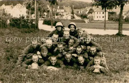 AK / Ansichtskarte  Militaria_Schweiz Soldaten foto Militaria Schweiz