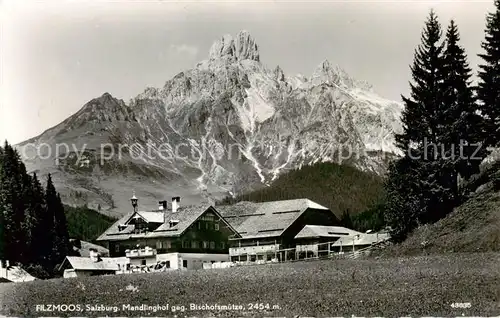 AK / Ansichtskarte  Filzmoos_AT Mandlinghof mit Bischofsmuetze 