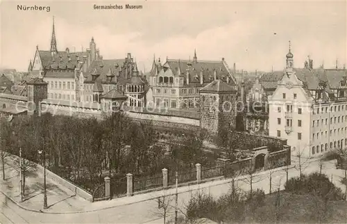 AK / Ansichtskarte  Nuernberg Germanisches Museum Nuernberg