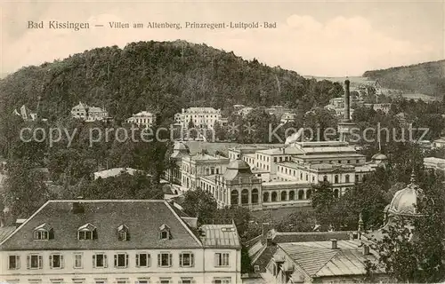 AK / Ansichtskarte  Bad_Kissingen Villen am Altenberg Prinzregent Luitpold Bad Bad_Kissingen