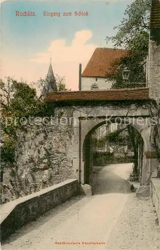 AK / Ansichtskarte  Rochlitz__Sachsen Eingang zum Schloss 