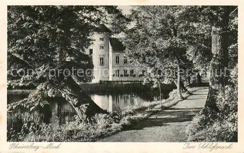 AK / Ansichtskarte  Rheinsberg Hotel Zum alten Fritz Im Schlosspark Rheinsberg